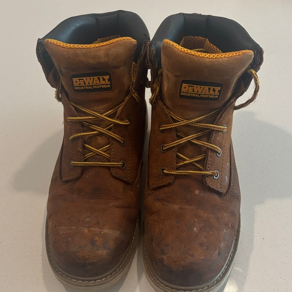 Dewalt Industrial Footwear Brown Leather Men's Work Boots